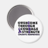 Aimant CURE... Crohn's (Recto/Verso)