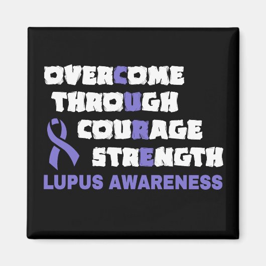 Aimant CURE...Lupus (Devant)