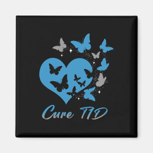 Aimant Cure T1D Type 1 Jour de sensibilisation au diabète