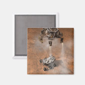 Aimant Curiosity Arrivant Sur La Surface Martienne. (Recto/Verso)