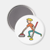 Aimant Curling (Recto/Verso)