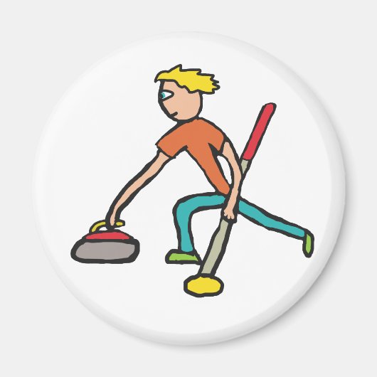 Aimant Curling (Devant)