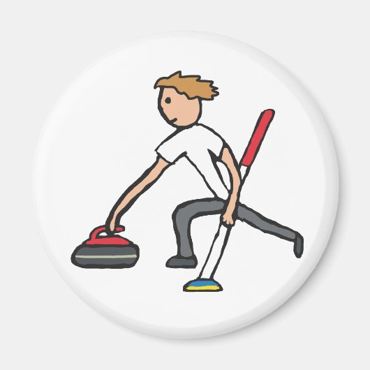 Aimant Curling (Devant)