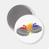Aimant Curling (Recto/Verso)