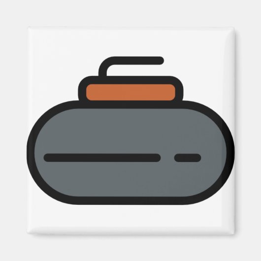 Aimant curling (Devant)