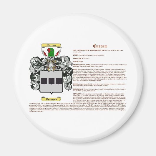 Aimant Curran (signifiant) (Devant)