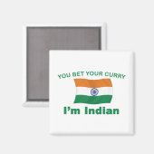 Aimant Curry indien (Recto/Verso)
