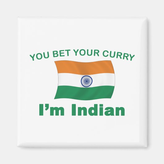 Aimant Curry indien (Devant)
