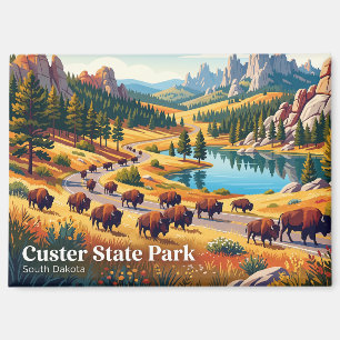 Aimant Custer State Park États-Unis
