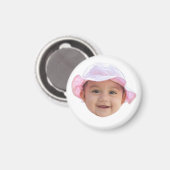Aimant Custom Baby Photo, Baby Photo Face (Recto/Verso)