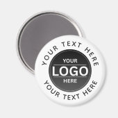 Aimant Custom Business Brand Logo (Recto/Verso)