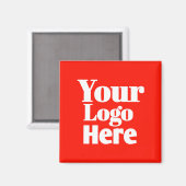Aimant Custom Business Logo Keychain (Recto/Verso)