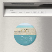 Aimant Custom Cancun Destination Beach Wedding (In Situ (Lave-vaisselle))