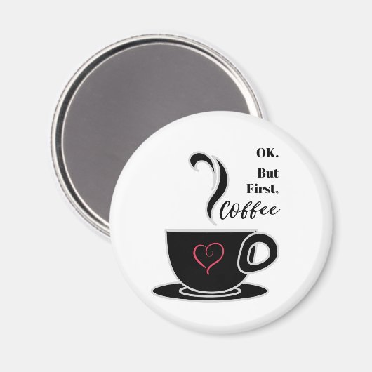 Aimant Custom coffee (Recto/Verso)