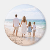 Aimant Custom Personalized Family Photo (Devant)