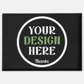 Aimant custom, unique, sleek & minimalist (Recto)