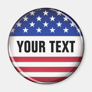 Aimant customisé des Etats-Unis