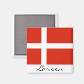 Aimant Customisez votre Dannebrog ! (Recto/Verso)