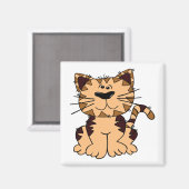 AIMANT CUT BEIGE ET CHAT BROWN (Recto/Verso)