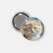 Aimant Cute Adorable Chat-37823 (Recto/Verso)