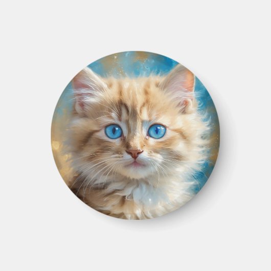Aimant Cute Adorable Chat-37823 (Devant)