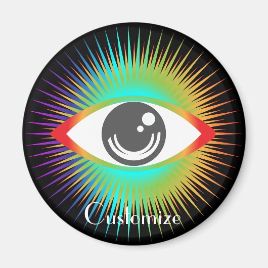 Aimant Cute All-Visualiser Alien Oeil Thunder_Cove (Devant)
