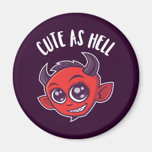 Aimant Cute as Hell Devil