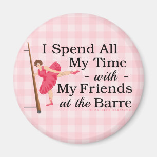 Aimant Cute Ballet Barre Funny Ballerina Danseuse En vich