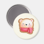 Aimant Cute Bear Face (Recto/Verso)