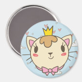 Aimant Cute chat (Recto/Verso)