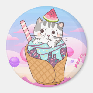 Aimant Cute chat
