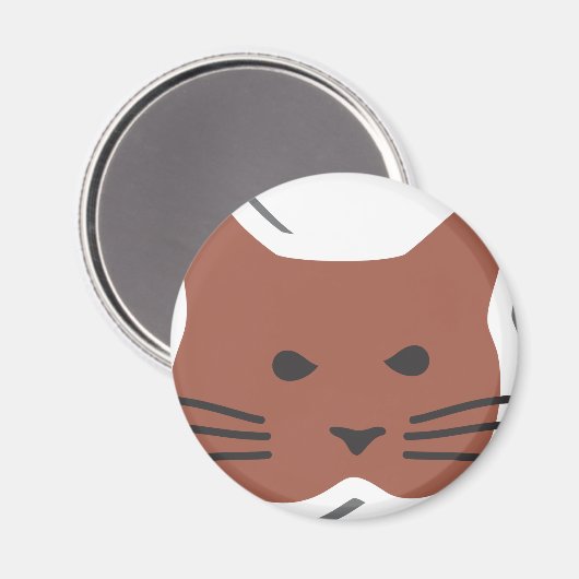 Aimant Cute Chat 2 (Recto/Verso)