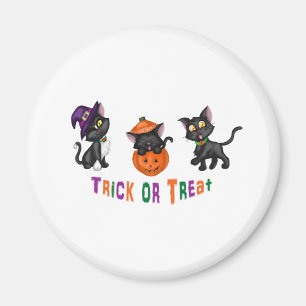 Aimant Cute chats d'Halloween