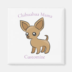 Aimant Cute Chihuahua Mama Art Thunder_Cove