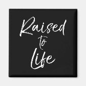 Aimant Cute Christian Baptism Gift For New Believers Rais (Devant)