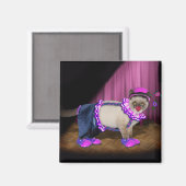 Aimant Cute Clown Kitty (Recto/Verso)