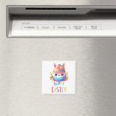 Aimant Cute, coloré lapin d'oeuf de Pâques (In Situ (Lave-vaisselle))