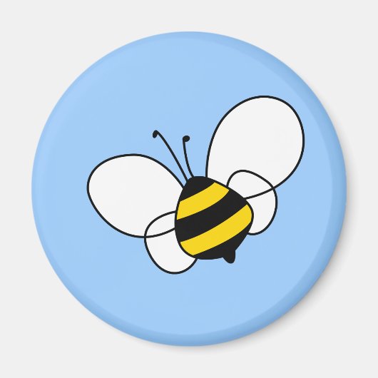 Aimant Cute comme un bug (Devant)