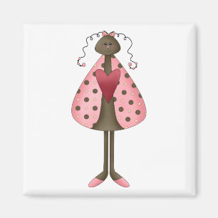 Aimant Cute comme un bug ・ Poupée de coccinelle