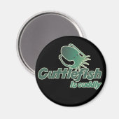 Aimant Cute Cuttlefish veut juste se câliner (Recto/Verso)