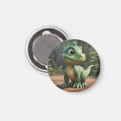 Aimant Cute Dinosaur (Recto/Verso)