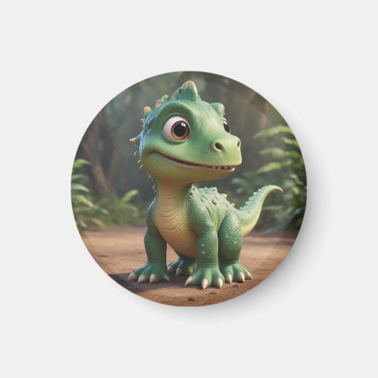 Aimant Cute Dinosaur (Devant)
