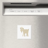 Aimant Cute drôle Petite Chèvre (In Situ (Lave-vaisselle))