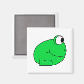 Aimant Cute Frog. (Recto/Verso)