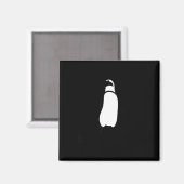Aimant Cute Funny Just Chillin Zoo Penguin  (Recto/Verso)
