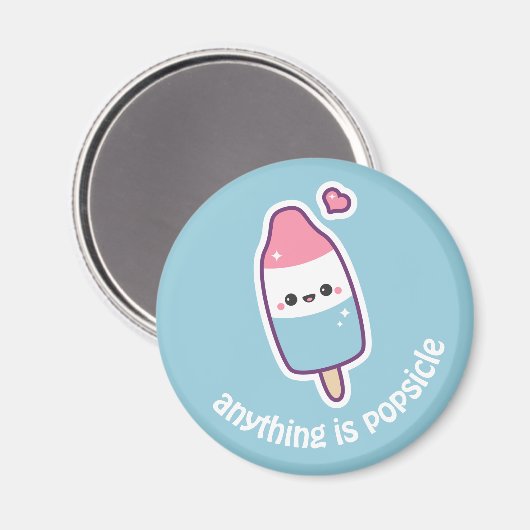 Aimant Cute Funny Popsicle (Recto/Verso)