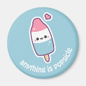 Aimant Cute Funny Popsicle (Devant)