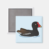 Aimant Cute Gallinule (Recto/Verso)