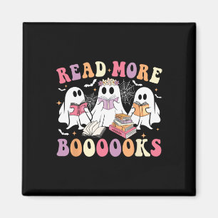 Aimant Cute Ghost Book Lire plus Livres Drôle Enseignants