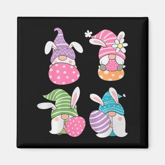 Aimant Cute Gnomes Premium Tri-blend (Devant)